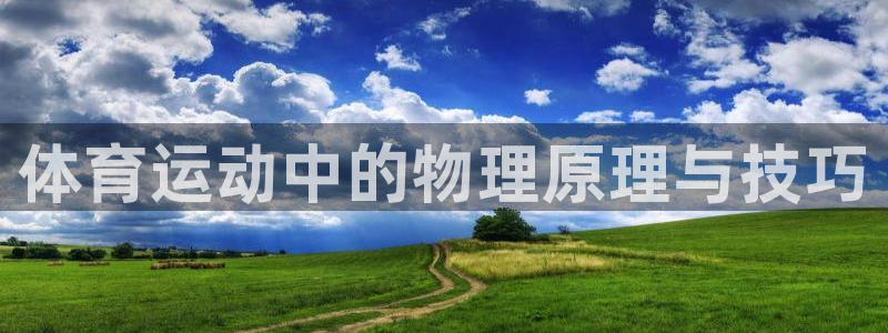 凯发官方正版app新能源：体育运动中的物理原理与技巧