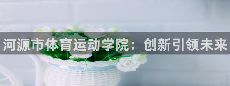 凯发官网下载平台APP：河源市体育运动学院：创新引领未来
